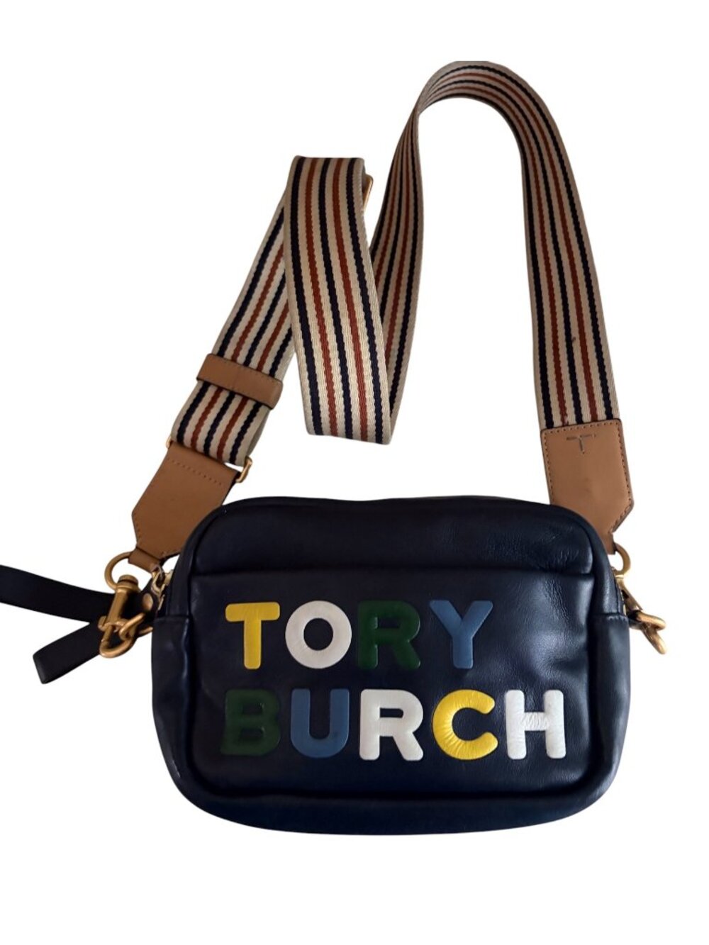 Tory Burch Perry Crossbody Mini Bag with Wide Strap
